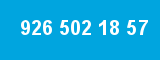 926 502 18 57